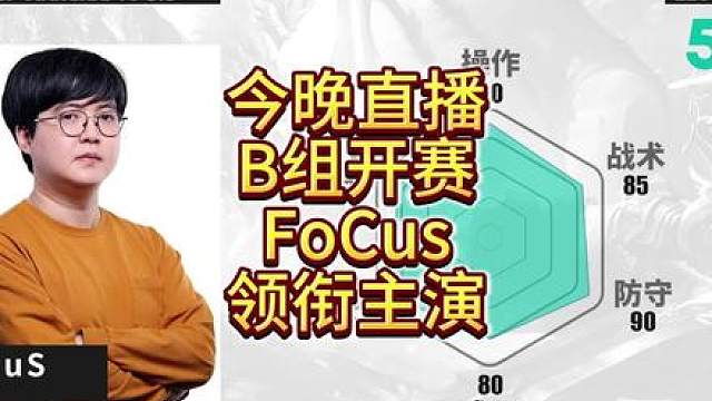 FoCuS领衔B组！ 今晚19点直播B-cup第13赛季小组赛B组#bbc #magicyang #