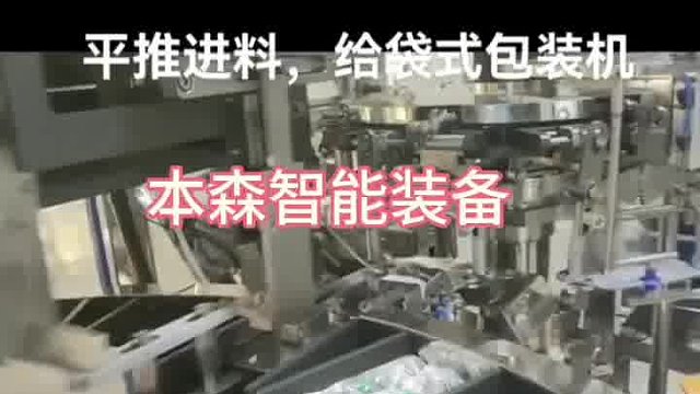 平推给袋式包装机