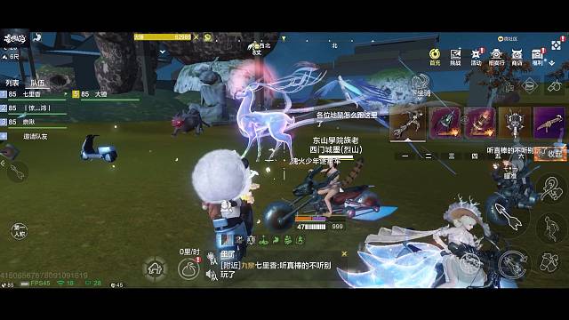 几大氏族联合举行的中秋活动之一打地鼠，太好丸辣！！！@妄想山海