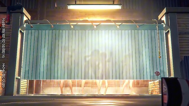 绝区零凯撒洗澡的帘子被我揭开了！