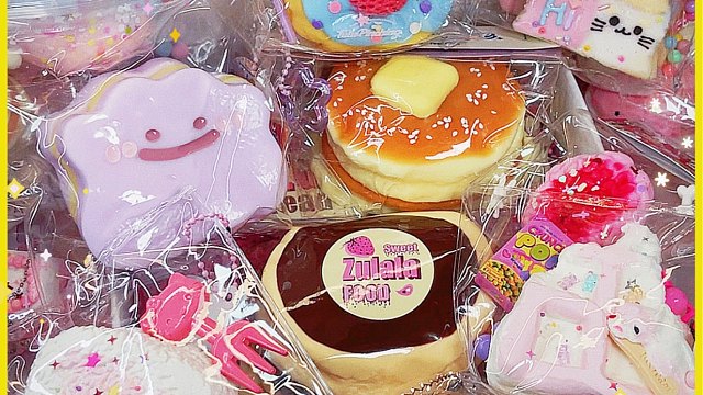 【奶茶の玩具日记】挑战！一次性开箱40个捏捏～