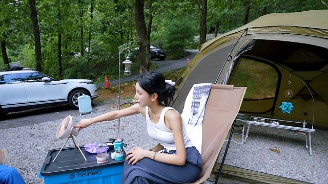 说实话，这几天过得很开心｜淋浴｜一个人露营｜森林里的Solcamp｜露营Vlog｜一锅杂菜｜边牛石八