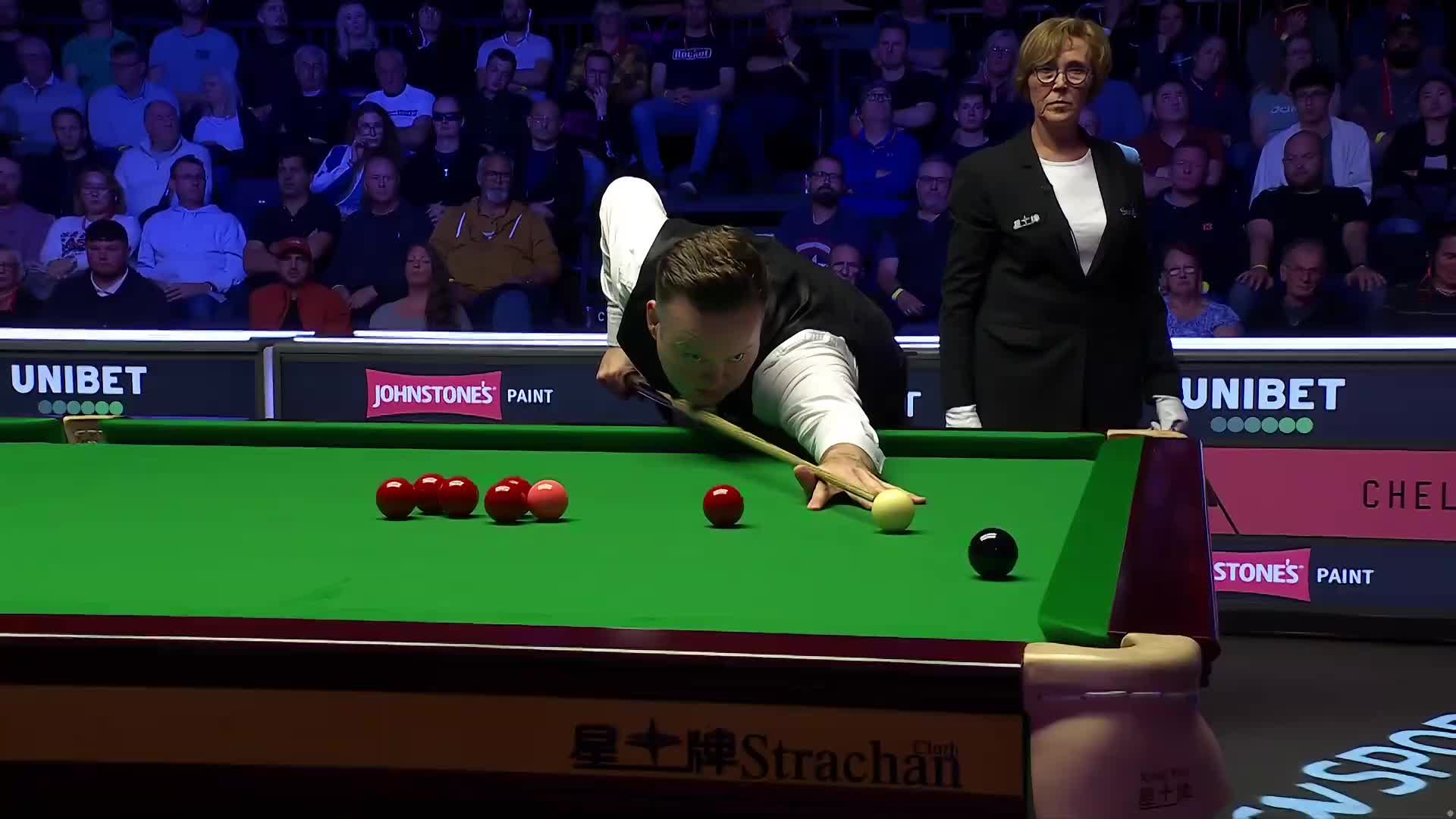 肖恩·墨菲VS伊恩·伯恩斯 2024斯诺克英国公开赛 清流