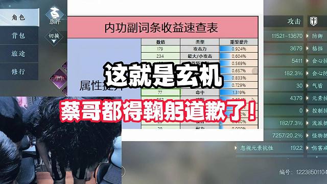 这就是玄机，蔡哥都得鞠躬道歉了！