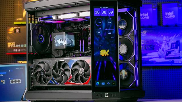 hyte Y70 TOUCH 富哥的奢侈品电脑