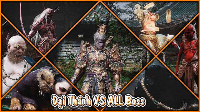 黑神话悟空：大圣残躯VS各章大BOSS