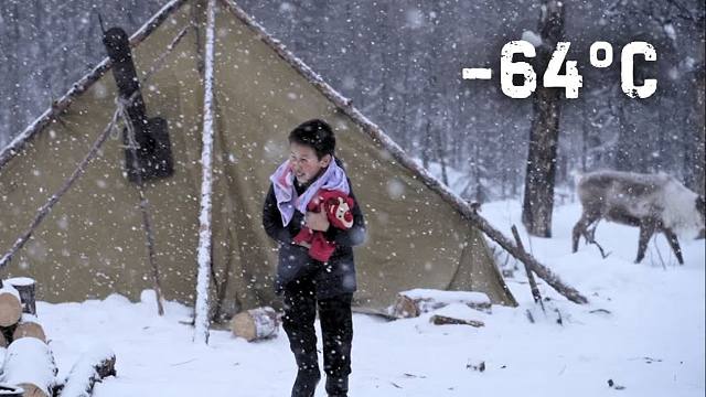 西伯利亚游牧民族如何在-64°C洗澡，并度过他们的星期天？