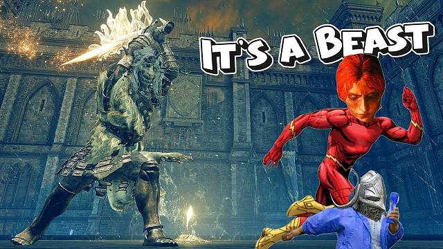 法环：百倍速神兽战士VS幽影地全BOSS