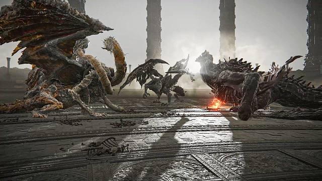 法环：狂龙贝勒VS黑龙米狄尔VS龙王普拉顿桑克斯