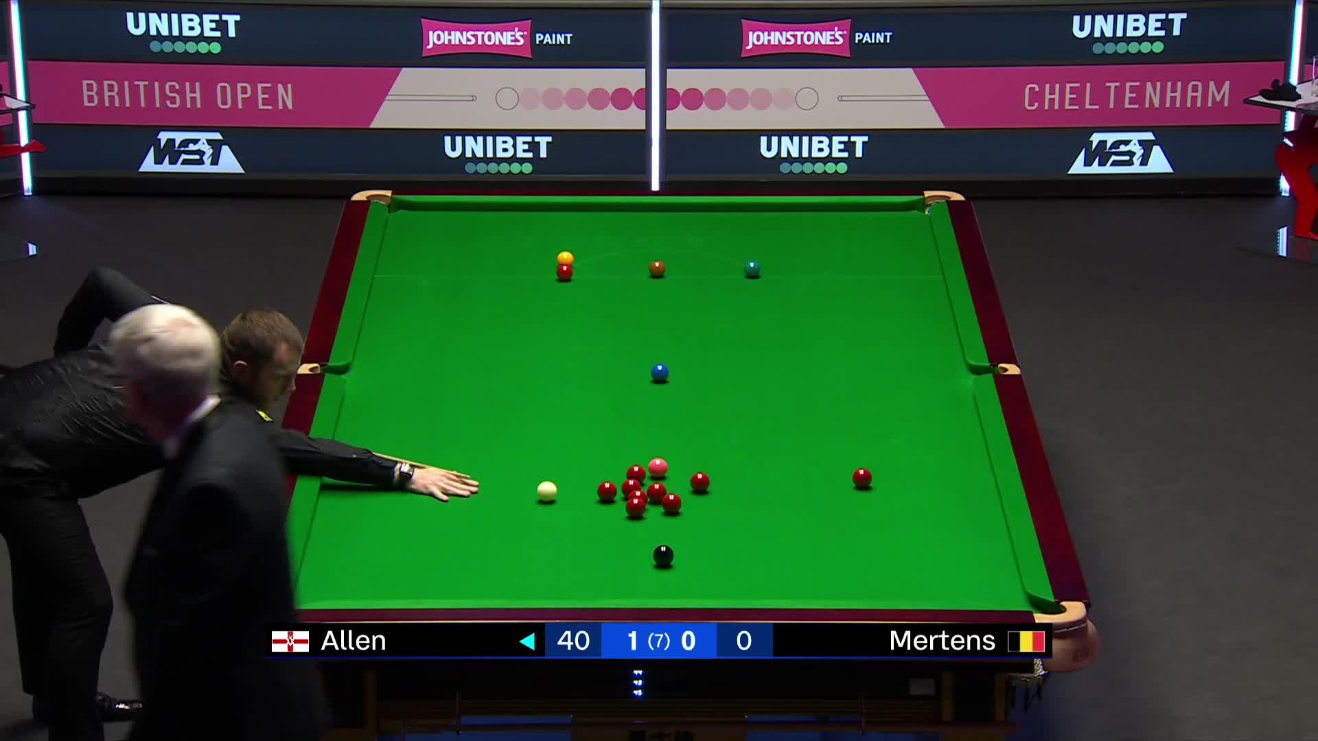 2024斯诺克英国公开赛 马克艾伦147清流视频