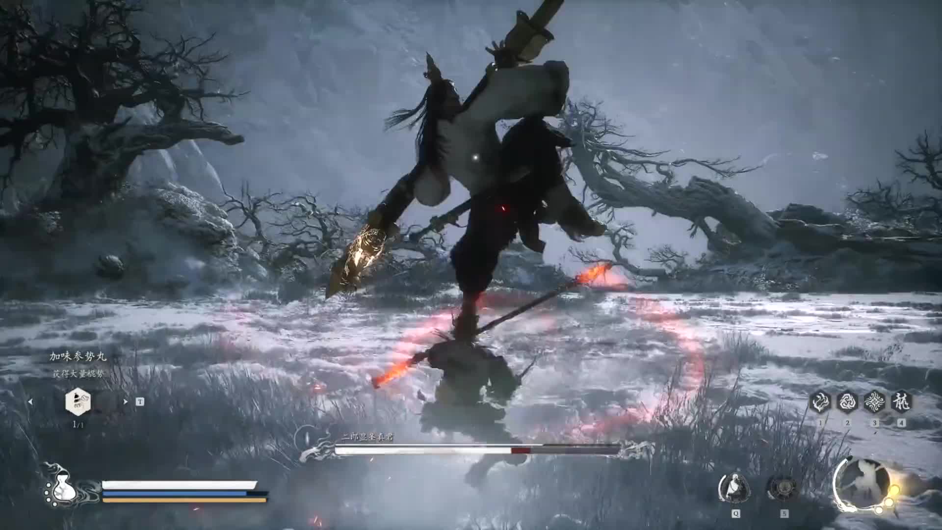 三棍合一 挑战流畅无伤二郎神杨戬