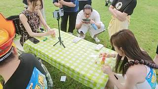 剛開始壘的時候有點緊張，但我沒有給隊員拖后腿！