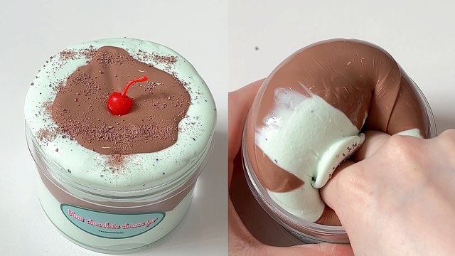 看得我馋的立马就想吃薄荷巧克力！