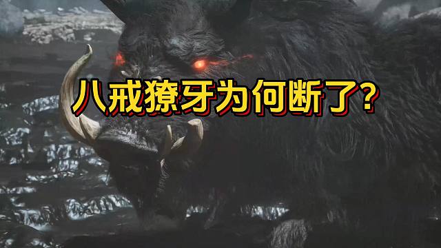 【黑神话悟空】八戒獠牙被谁打断？盘点一波值得考究的细节