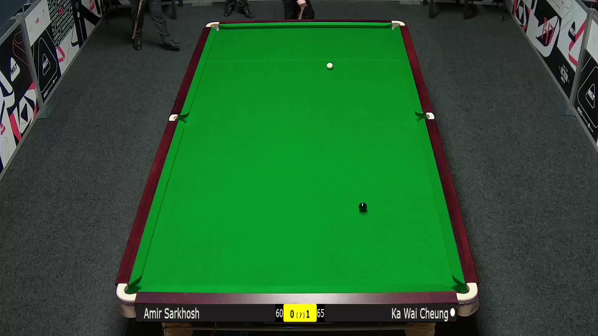 阿米尔·萨克霍什VS张家玮 2024斯诺克北爱尔兰公开赛资格赛 清流