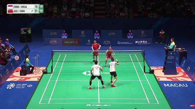 郭新娃/陈芳卉 21-15、21-18 德扬/维德佳佳郭新娃/陈芳卉夺赛季第二冠！