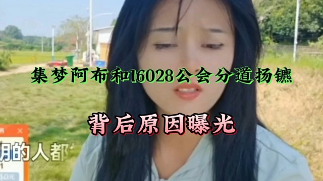 集梦阿布和16028公会分道扬镳