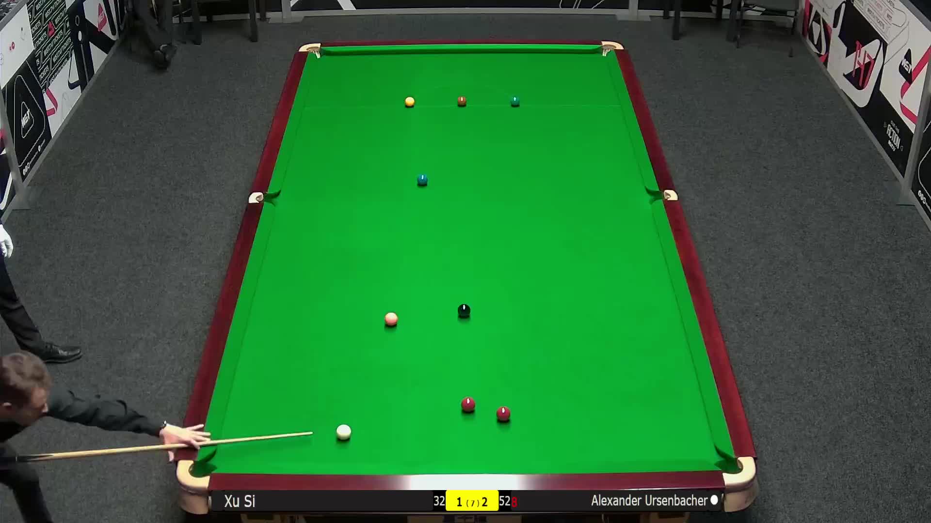 徐思VS亚历山大·乌森巴赫2024斯诺克北爱尔兰公开赛资格赛 清流