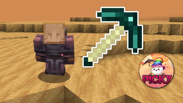 登陆金星 第十六把镐子！ 我的世界 镐级生存 Picky 第五期