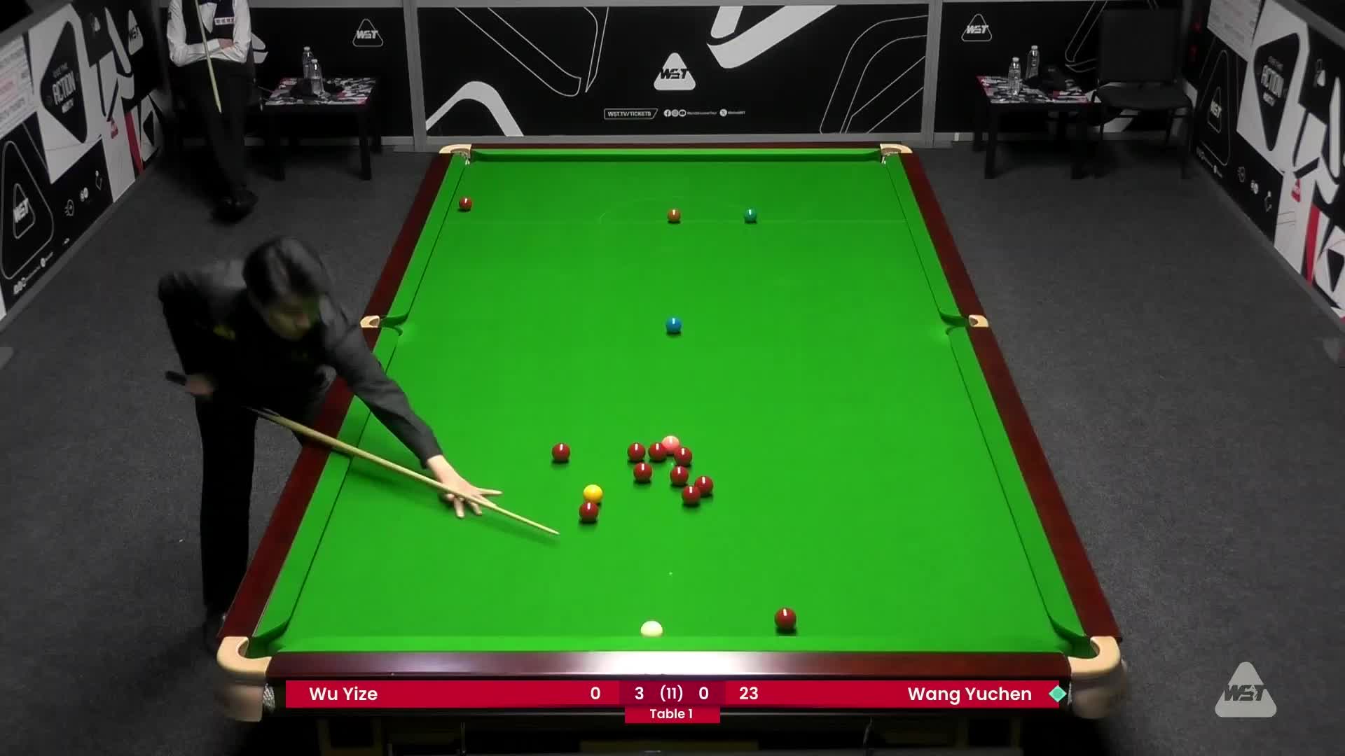吴宜泽VS王雨晨 2024斯诺克国锦赛资格赛清流