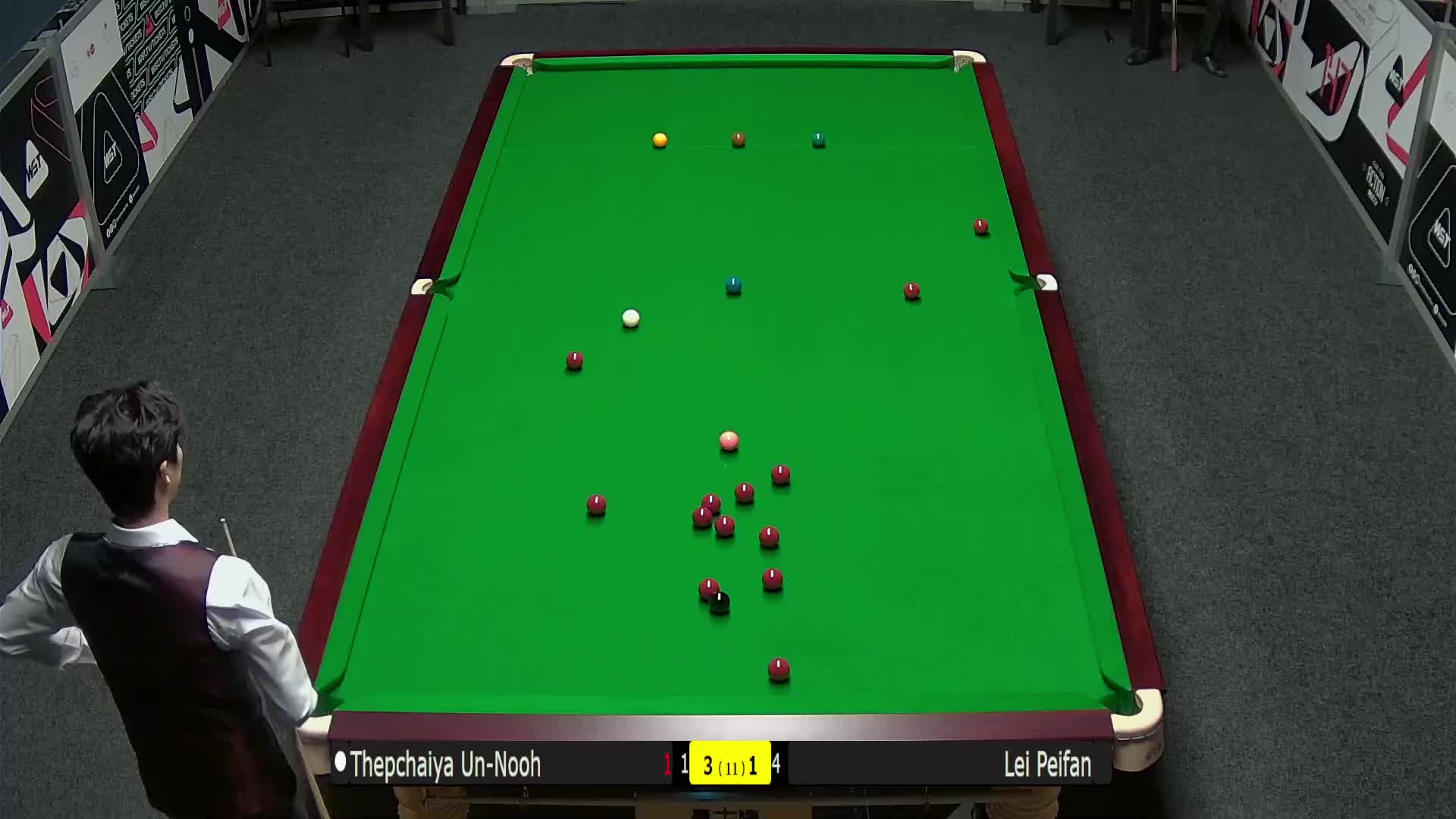 塔猜亚·乌诺VS雷佩凡 2024斯诺克国锦赛资格赛 马惠明解说