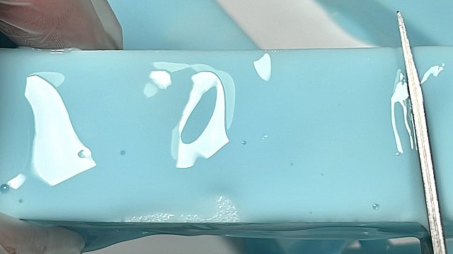 沉浸式剪蓝莓酸奶条子～