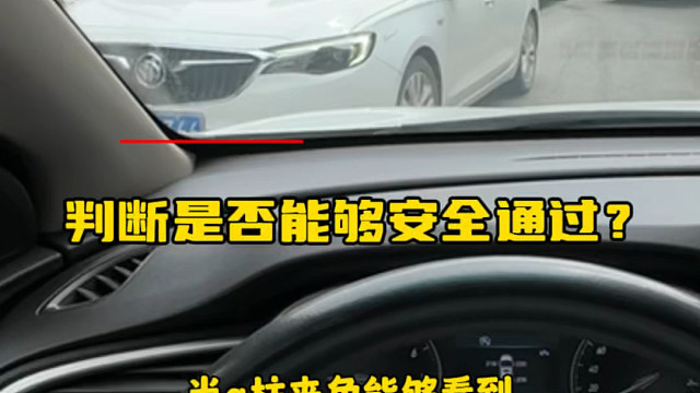 遇到这种窄路会车的时候，是不是总是判断不好旁边车辆的距离？ #新手上路 #开车技巧