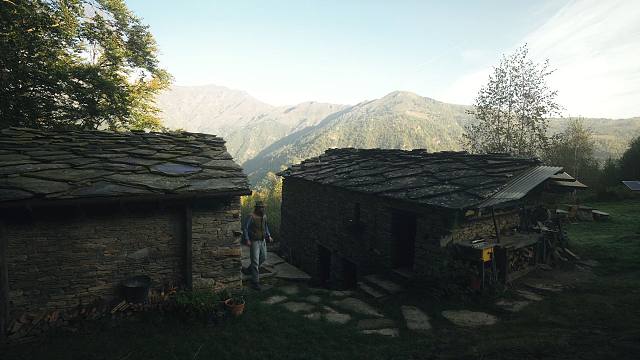 古老的高山石屋，舒适的建造与生活，简直太怡情享受了