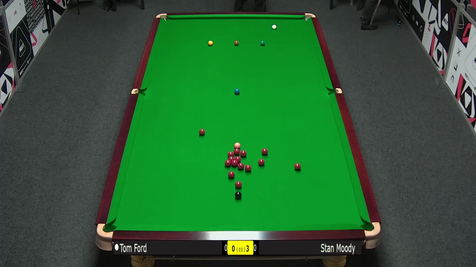 汤姆·福德VS斯坦·穆迪 2024斯诺克国锦赛资格赛清流