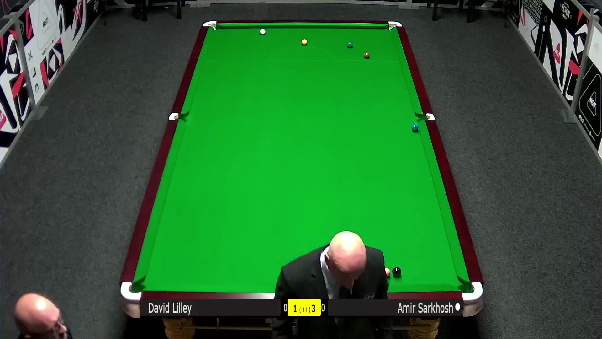 大卫·利利VS阿米尔·萨克霍什 2024斯诺克国锦赛资格赛清流