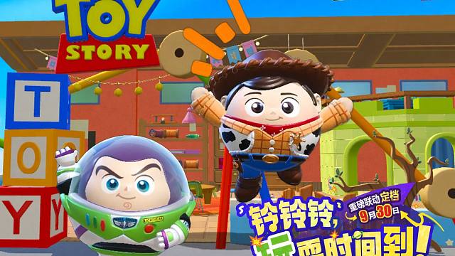 <胡迪蛋>和<巴斯光年蛋>的冒险开始啦