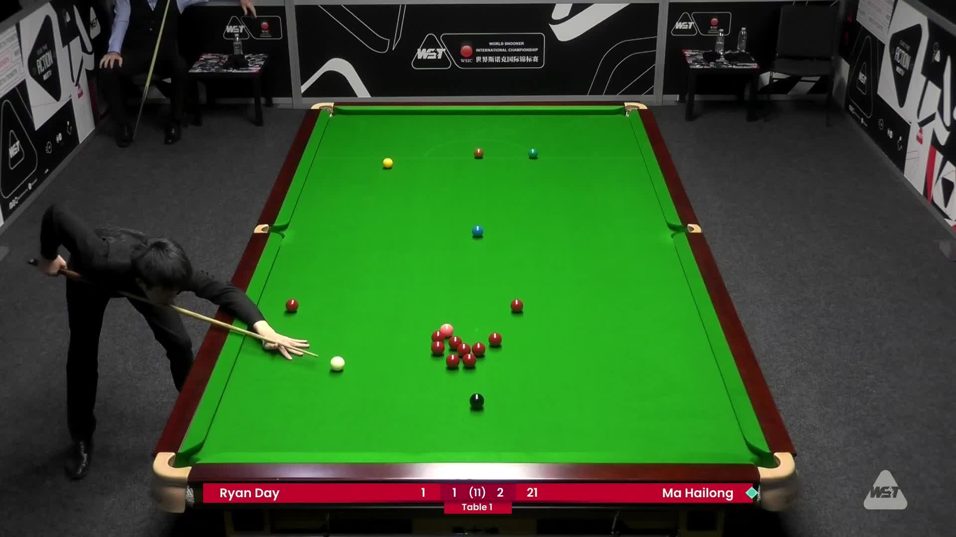 瑞恩·戴VS马海龙 2024斯诺克国锦赛资格赛清流