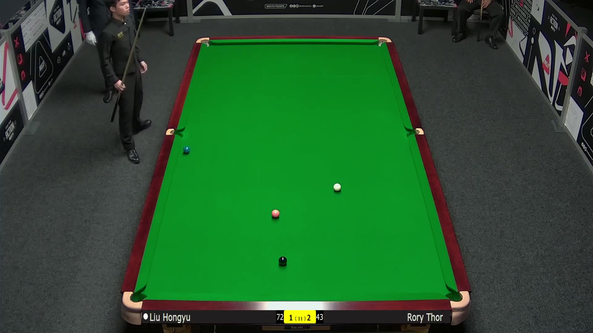 刘宏宇VS涂振龙 2024斯诺克国锦赛资格赛清流