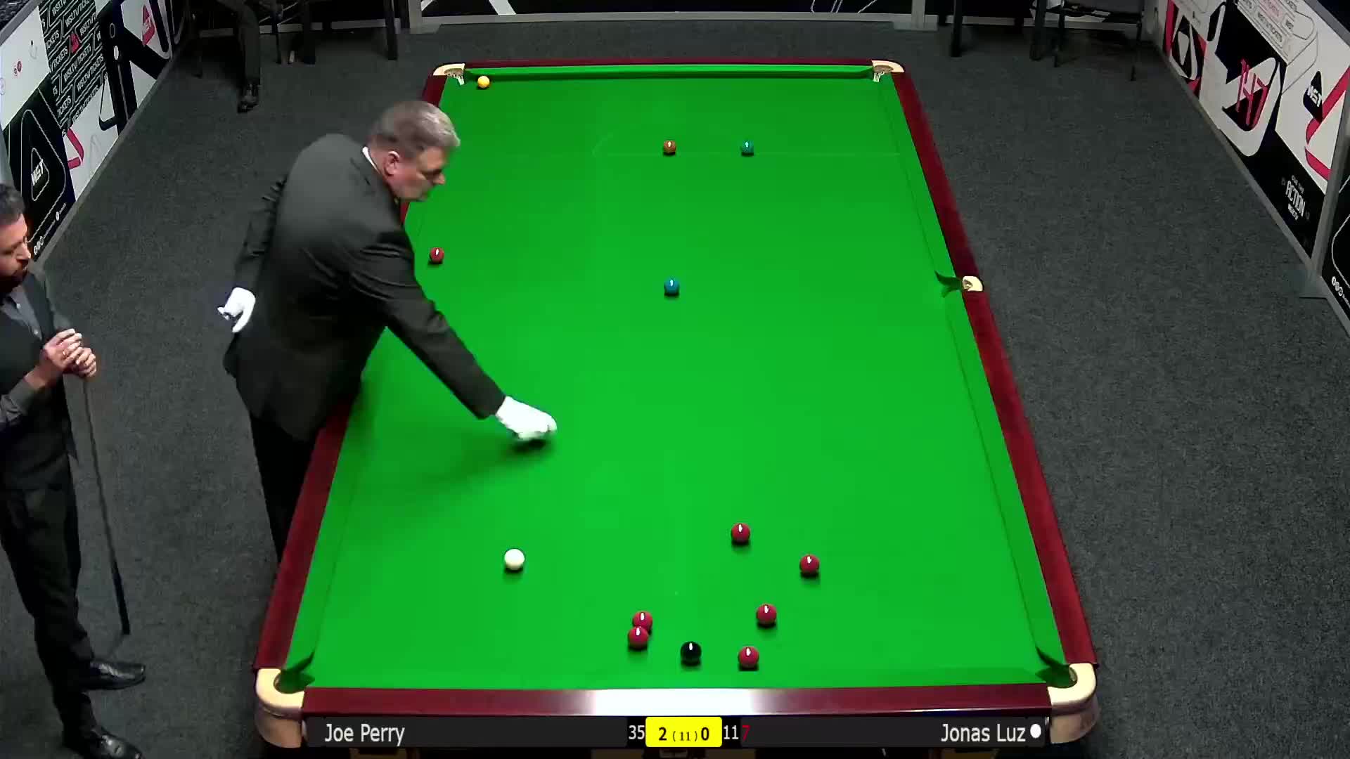 乔·佩里VS乔纳斯·鲁兹 2024斯诺克国锦赛资格赛清流