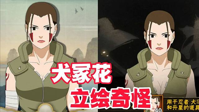 这犬冢花的立绘，怎么越看越觉得奇怪？