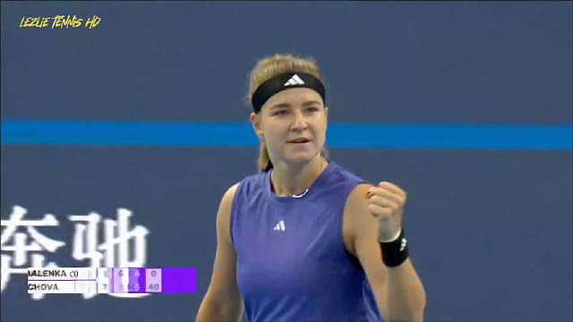 熟悉的剧情再一次上演，穆霍娃又逆转炒皇，并终结了对手的15连胜  【自制HL】2024中网QF 穆霍