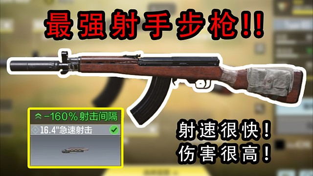 在玩意才是最强射手步枪！！