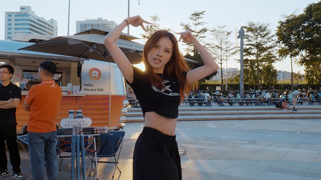 小果美晕！喵meow！ 真夕阳逆光大片！meovv Anna位