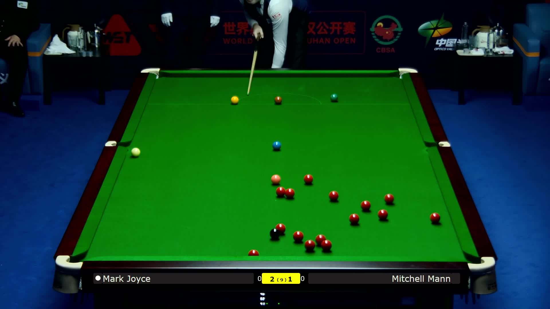 马克·乔伊斯VS米切尔·曼恩 2024斯诺克武汉公开赛 清流