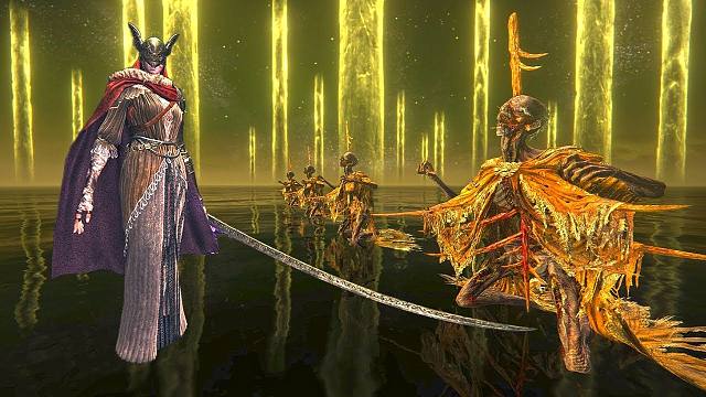 法环：哪个本体BOSS能打过4个娇小米德拉？