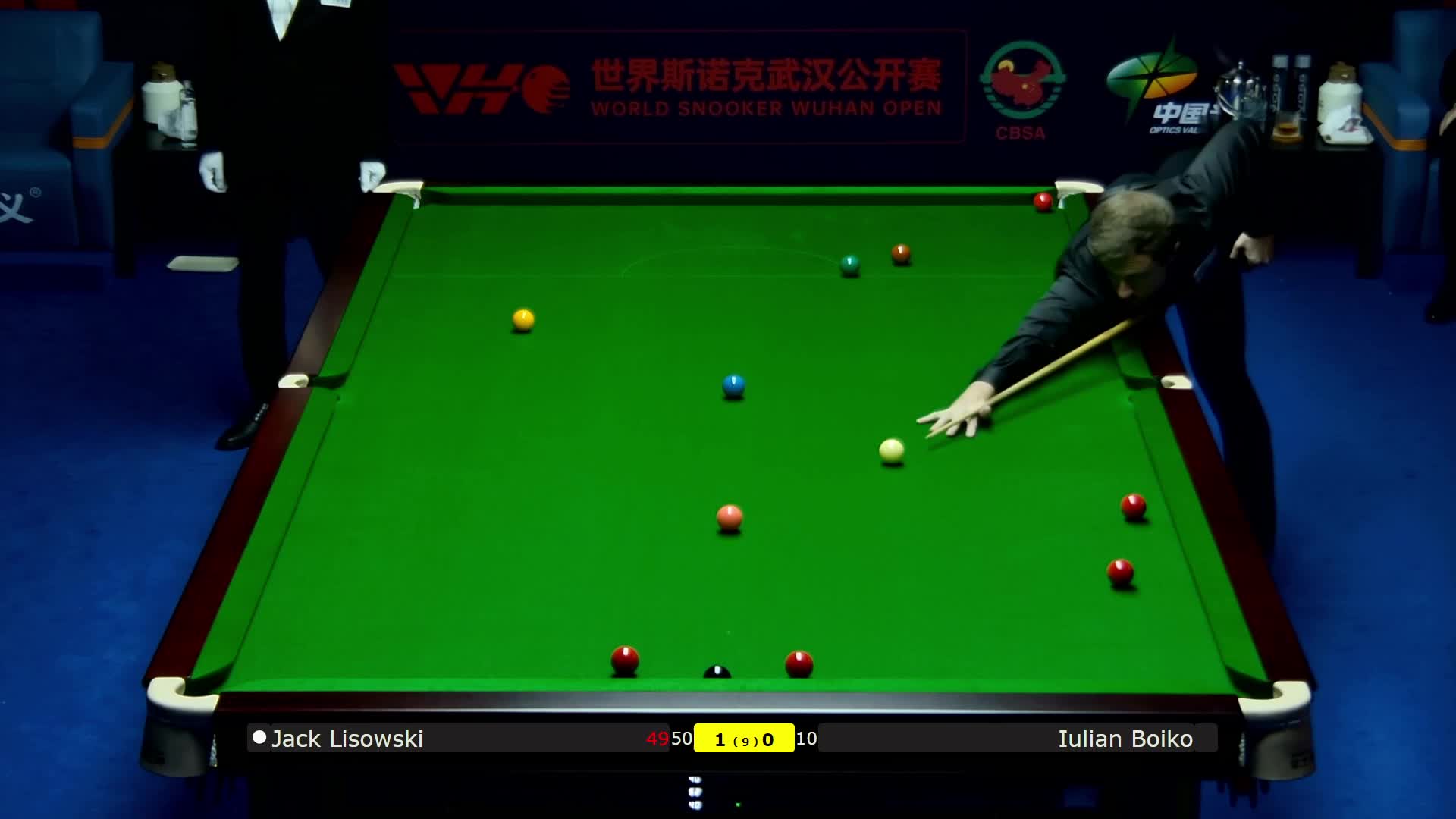 杰克·利索夫斯基VS尤里安·伯伊科 2024斯诺克武汉公开赛 清流