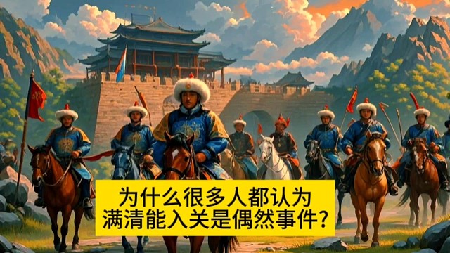 为什么很多人都认为满清能入关是偶然事件?