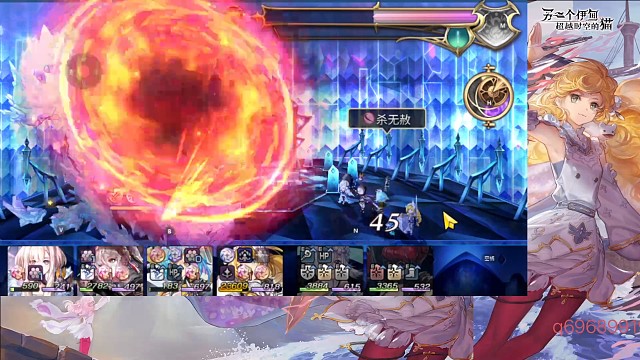 3.0后篇副本,灵庙,电锯差一点点伤害!