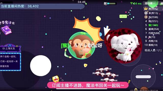 订阅主播不迷路，一起玩呀～