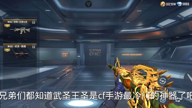 罕见的冷门武器武圣