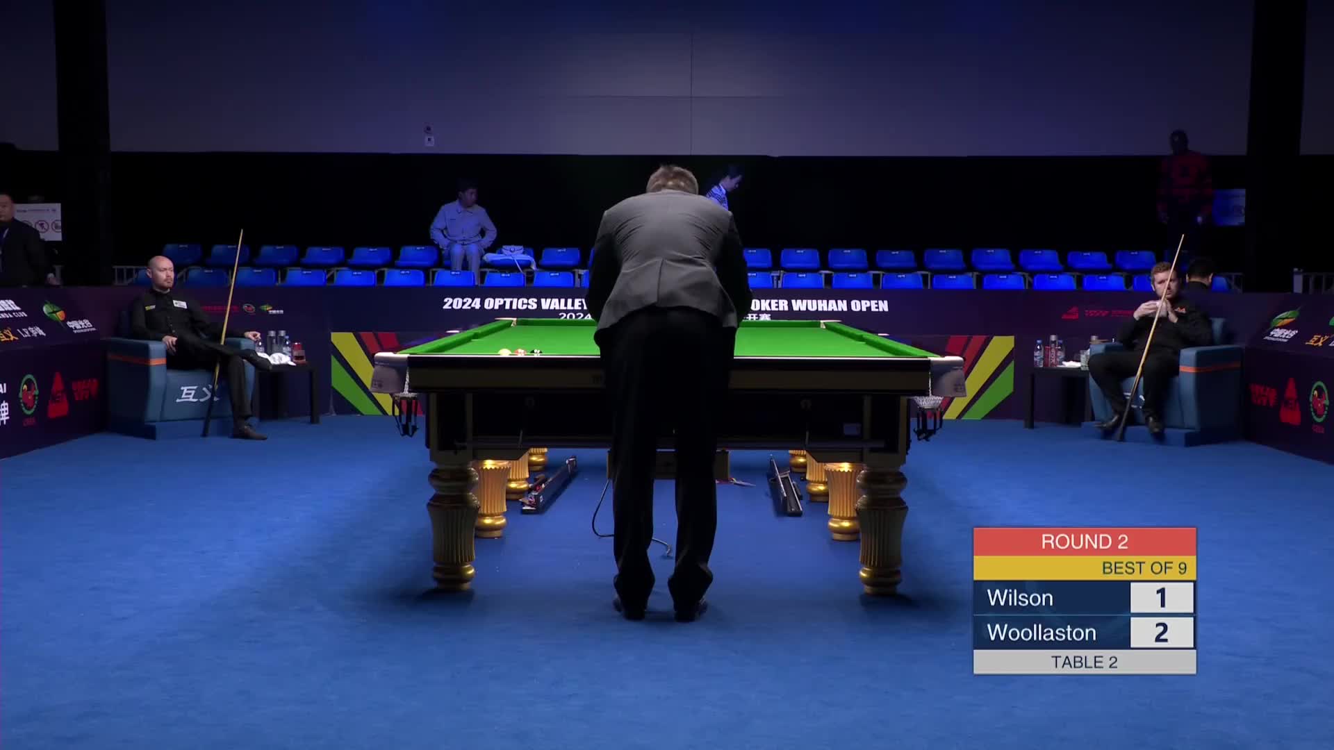 张安达VS格雷姆·多特 2024斯诺克武汉公开赛 清流