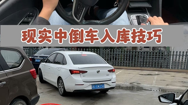 遇到倒车入库很多新手朋友倒不进去，阿峰来分享几个参考的点位#用车知识 #新手上路