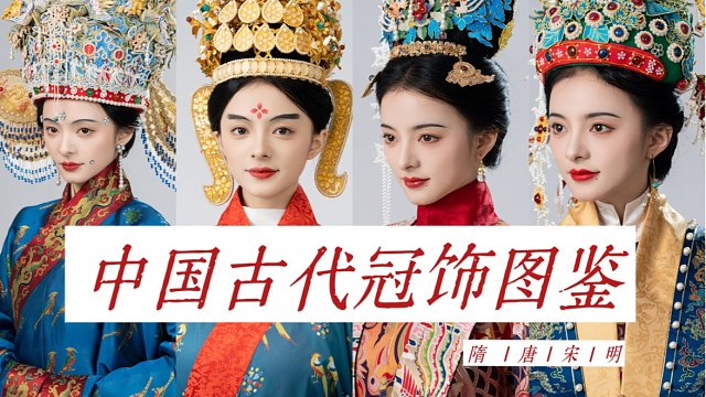 纯白婚纱？我选 珠 光 宝 翠 ｜100秒看遍中国“凤冠霞帔”