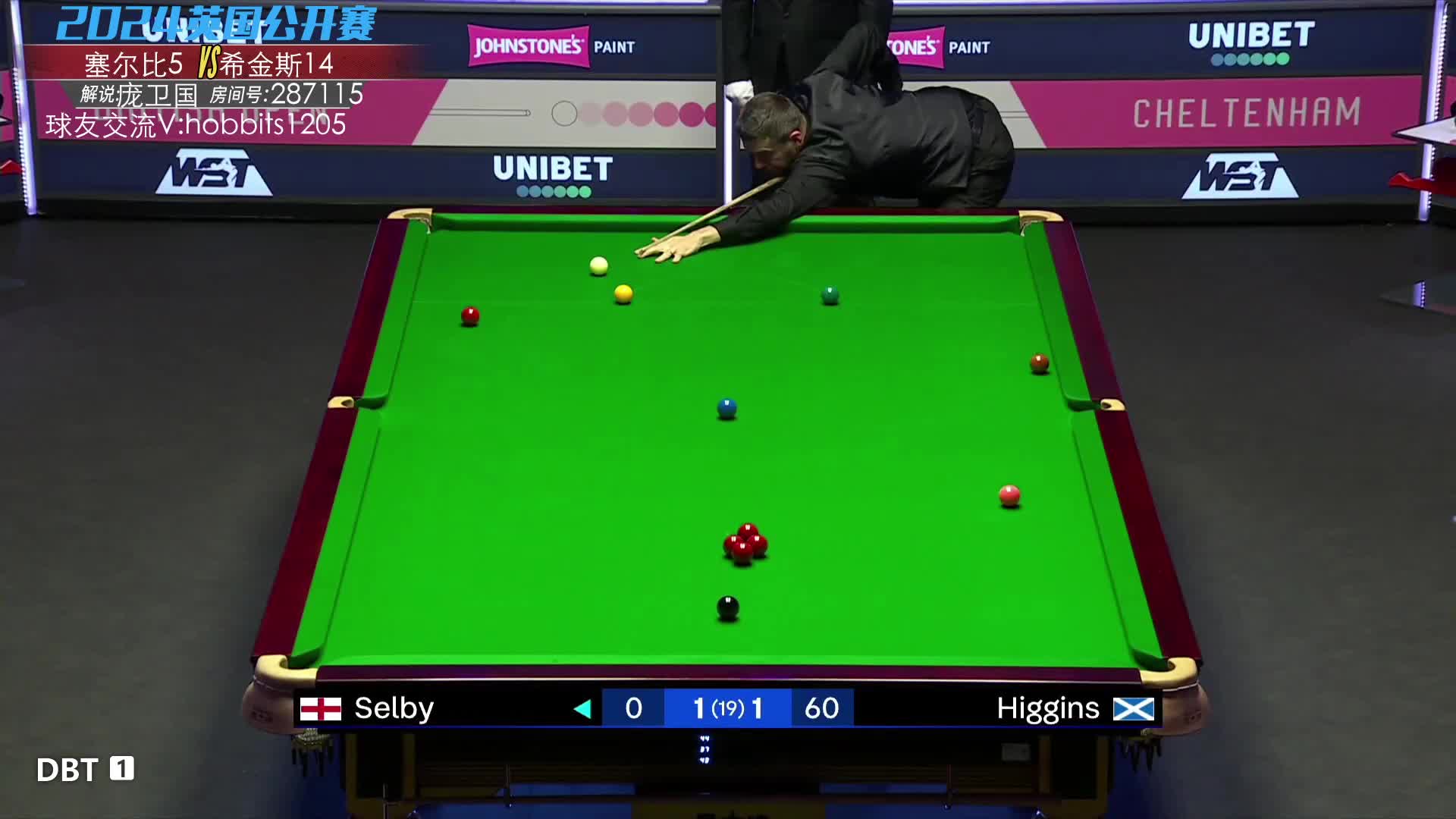 直播 决赛 塞尔比VS希金斯