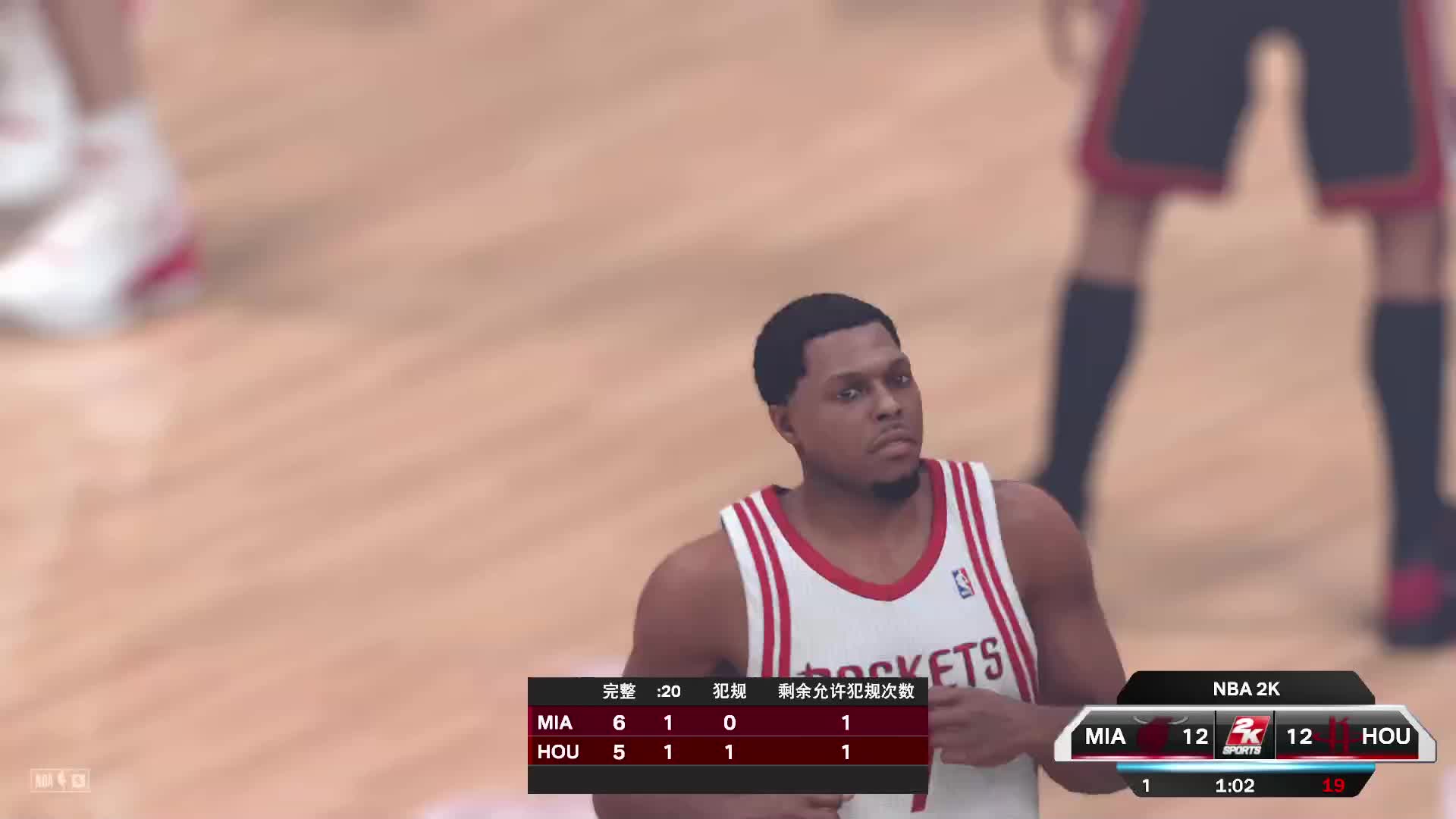 2K25王朝模式/姚麦组合/名人堂-热火队半场